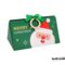 REDDOTGIFT 10-Pack H8.5*17*10cm DIY Trangle Shape New Christmas Gift Box,Portable Paper Box,H6*10*5.2cm Gift Christmas Eve packaging,Empty Box - TBOX-Green