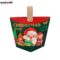 REDDOTGIFT 10-Pack H11*14*7cm Christmas Decoration Box,Portable Candy Gift Box,Sweets Box with Leather Handle,Empty Paper Box - CMS-HD03