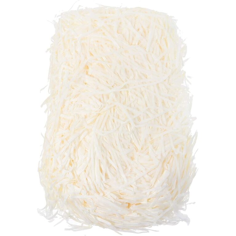 100 gram Beige Raffia Paper Shreds Eco-friendly Shredded Crinkle Confetti Crinkle Cut Paper Filling Shredded Paper for Gift Box Filling