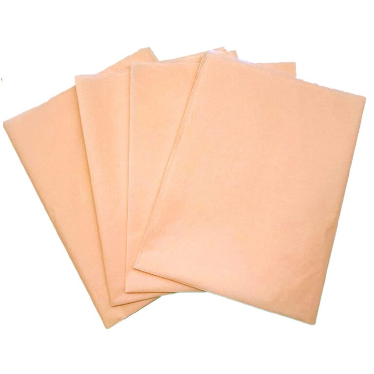 50-Sheets Peach Tissue Paper Gift Wrapping DIY Tissues 50 * 75cm…17 Grams,Acid Free for A Variety of Craft, Art and Paper Projects,T-Shirt Wrap