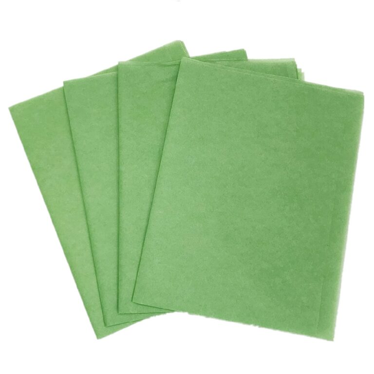 50 Sheets Lime-Green Tissue Paper Gift Wrapping DIY Tissues 50 * 75cm…17 Grams, Acid Free for A Variety of Craft, Art and Paper Projects, T-Shirt Wrap