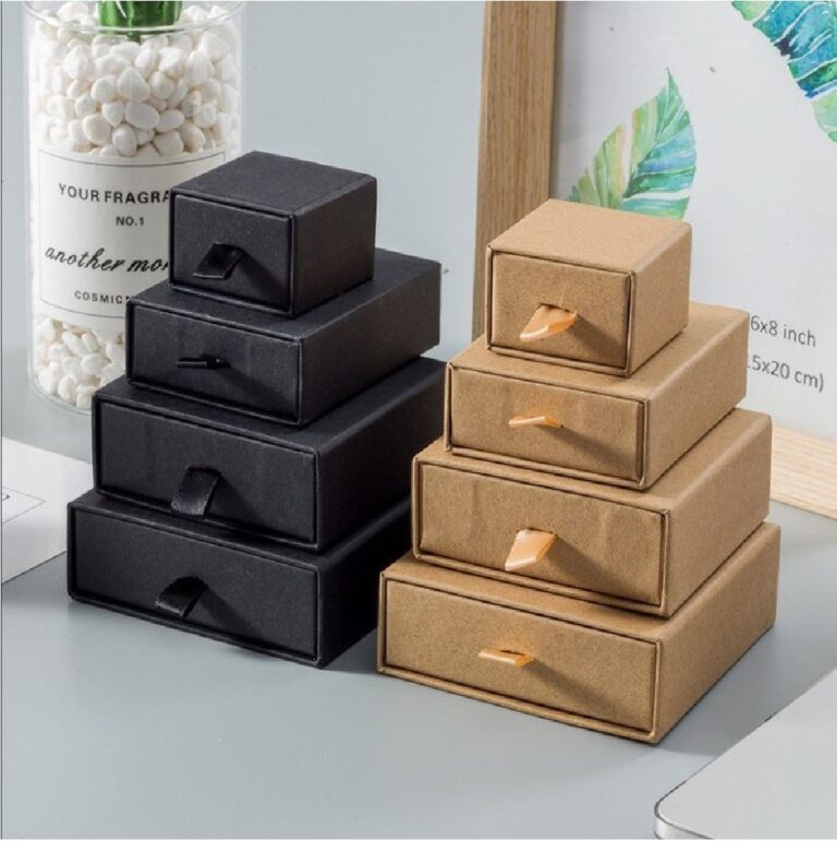 Jewelry Drawer Storage Box, 12pcs Necklace Ring Storage Organizer, Mini Display Travel Jewelry Organizer.