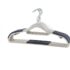 Plastic Clothes Hangers, Ultra Thin Non Slip Clothes Hanger Space Saving Coat Hangers, 360°Rotating Hook,Pant Hangers - RG-WT-BLUE