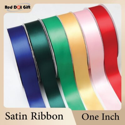 Wholesale Listing :  1''(2.5cm Width) Satin Ribbon, 10 Rolls, 100 Yards Single Face Satin Ribbon for Crafts,Gift Wrapping,Party Favor,Baby Shower,Invitation Embellishments,DIY Hair Accessories (100 Yards)