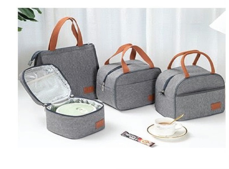 Premium Quity Tote Bag Lunch Box Thermal Portable Waterproof Lunch Container With Adjustable Shoulder Straps Durable Long Term Insulation – Multi Purpose Indoor Outdoor Cooler.